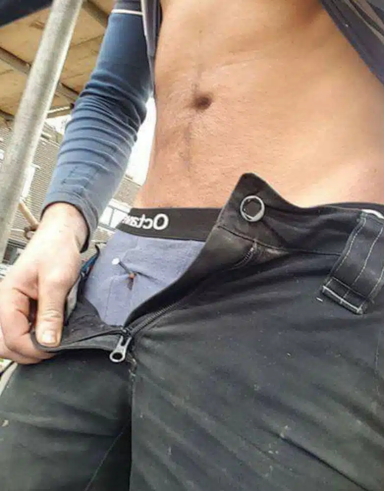 Nail In Crotch