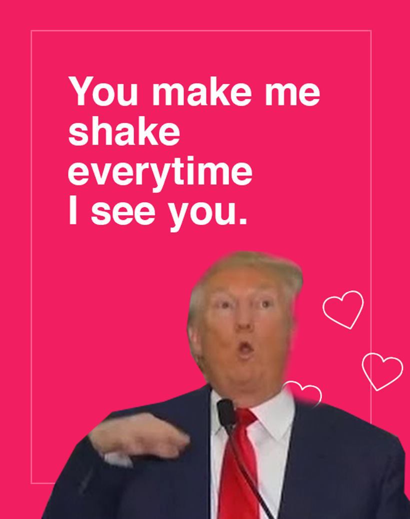 Trump Valentine's 2