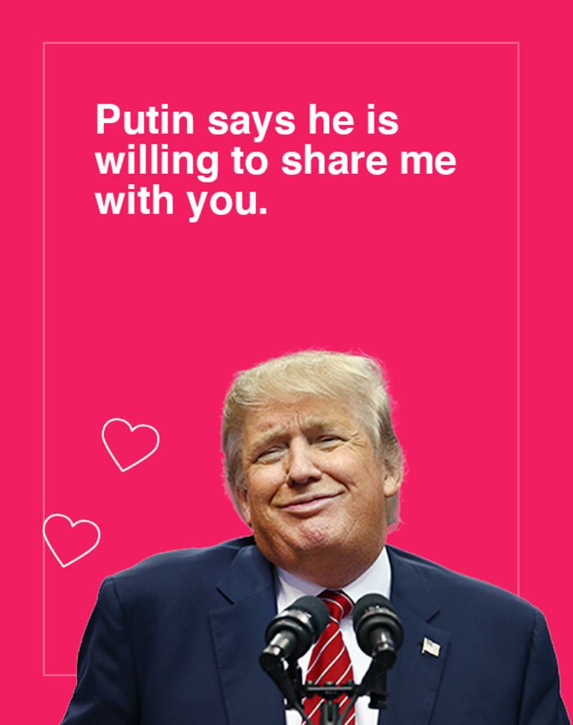Trump Valentine's 8