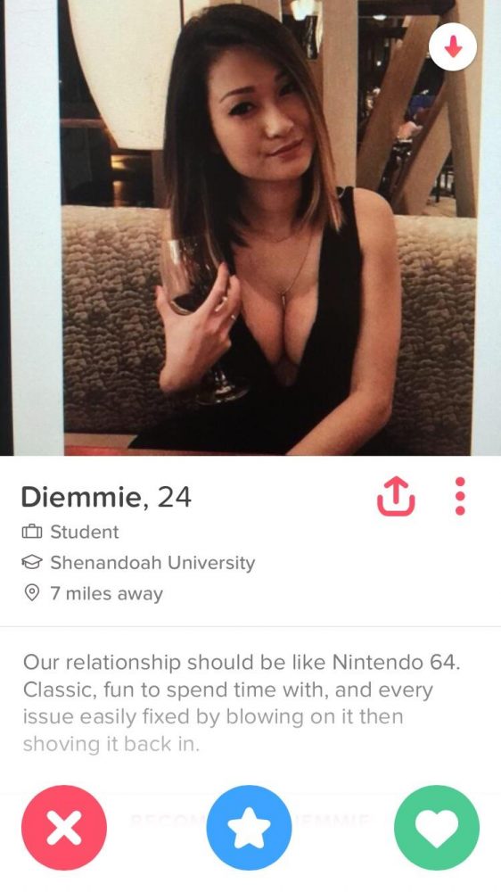 examples of funny female dating profiles