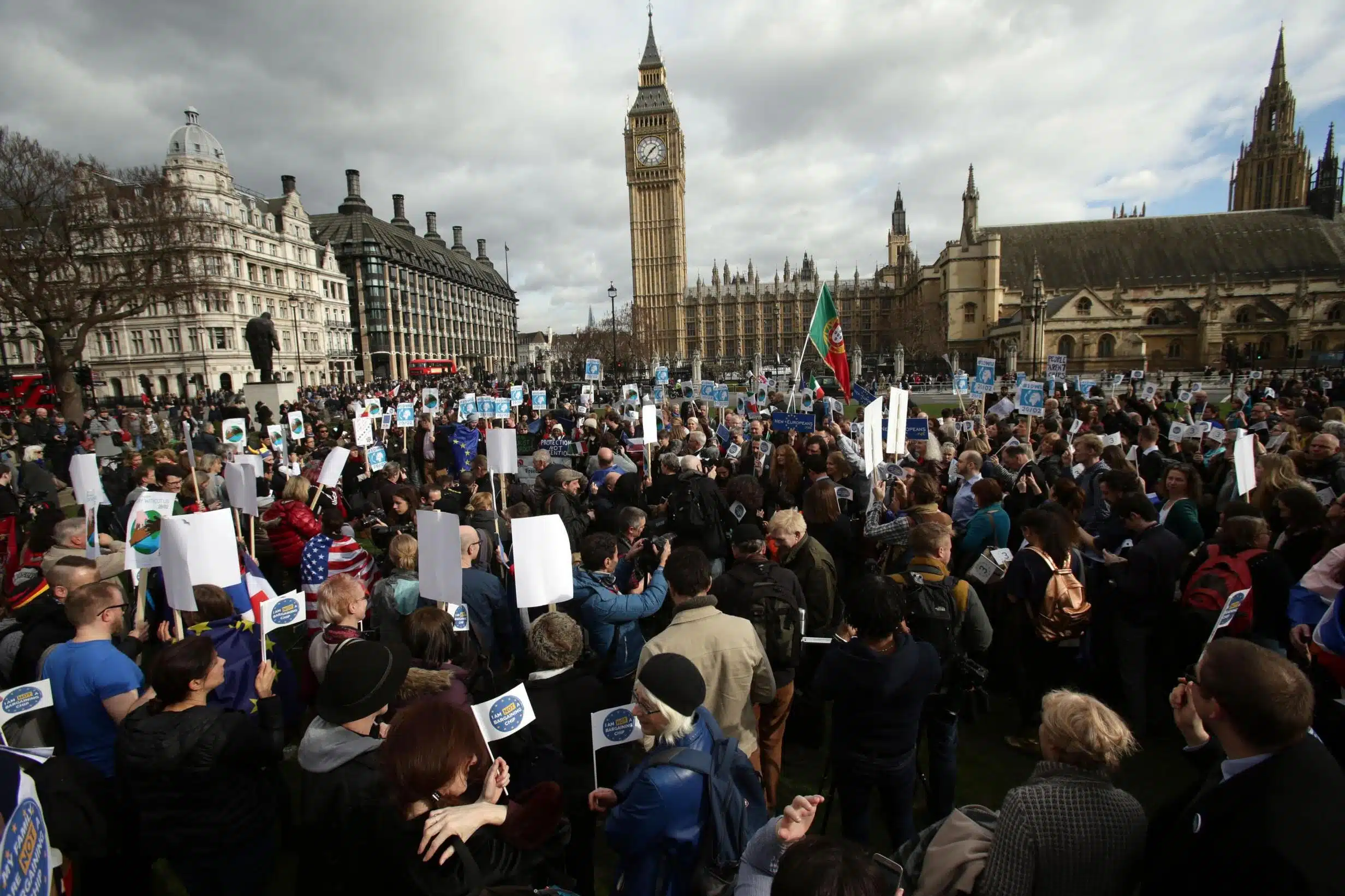 parliament sq protest