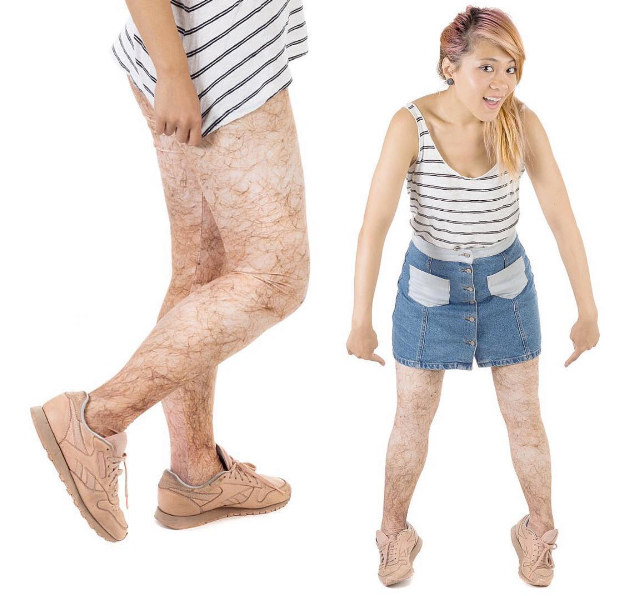 Leggings That Look Like Hairy Legs