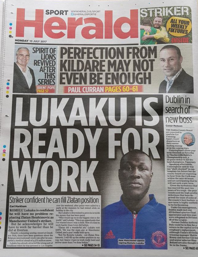 Stormzy Lukaku headline