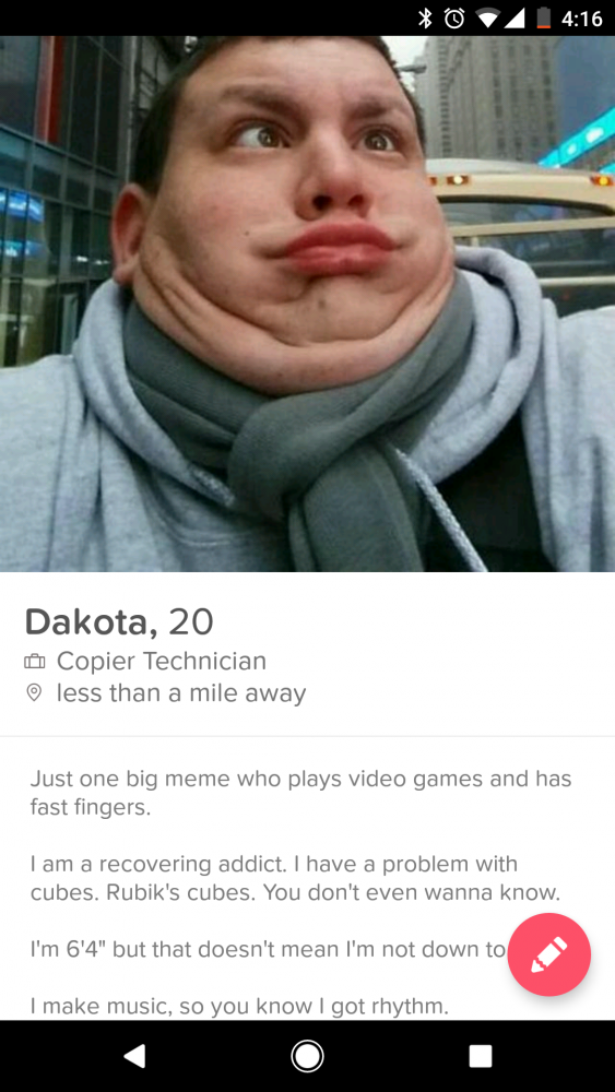 Bad tinder pictures