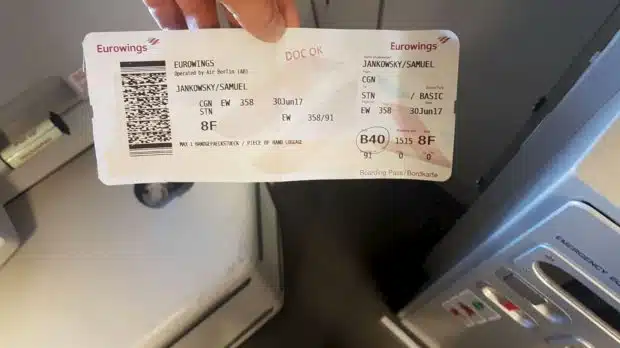 Banker wrong plane