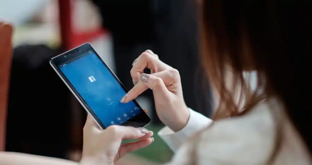 Checking Facebook