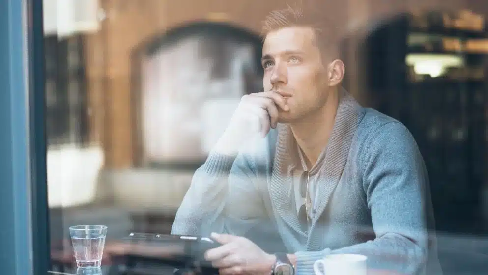 Man thinking