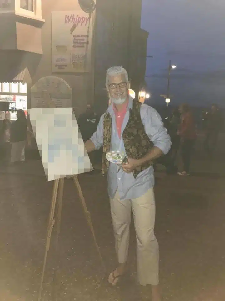 Rolf Harris fancy dress