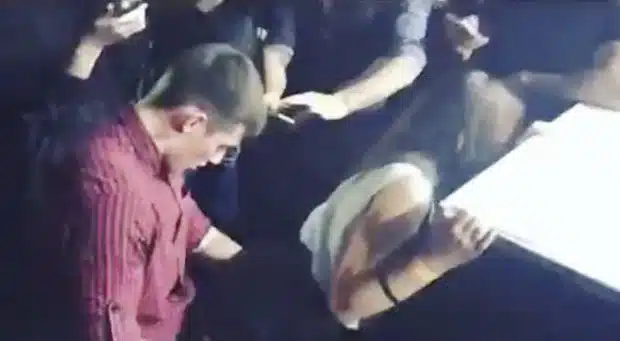 Sex in the night club