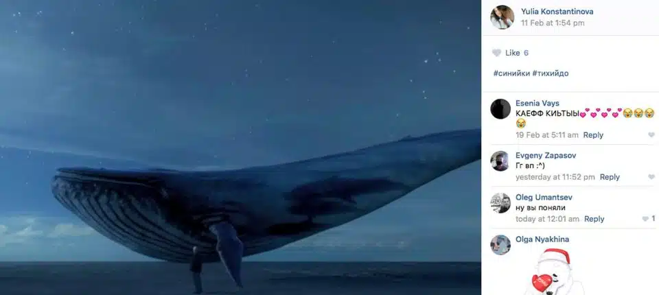 Blue Whale game