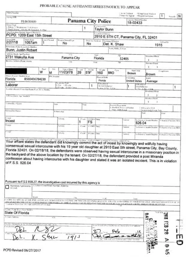 Arrest Report