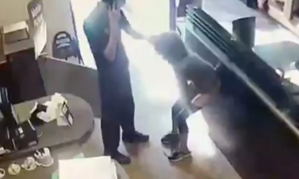Watch This Furious Woman Take A Crap On The Floor Of Tim Horton’s And
