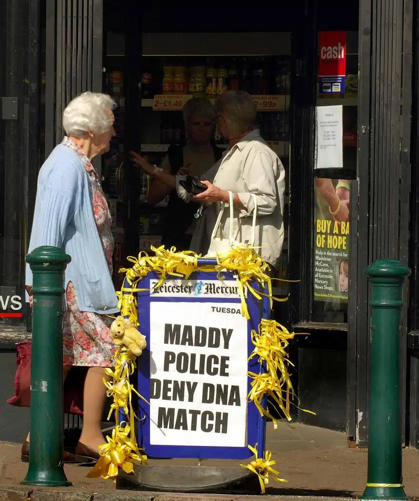 Madeleine McCann missing