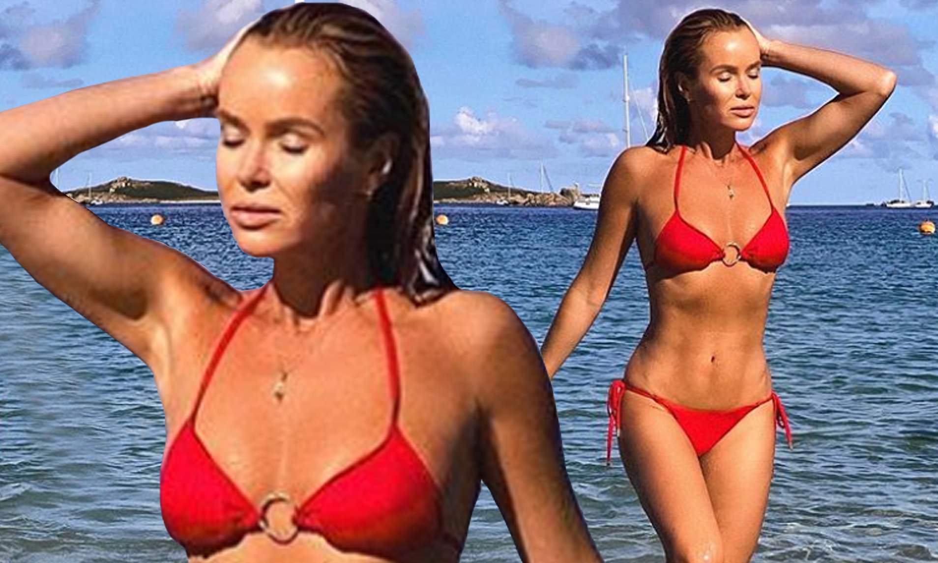 Amanda Holden S British Staycation Photos Brought Out The Internet S