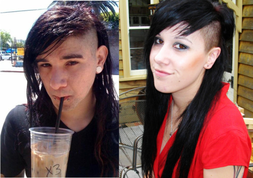 BEST NEW TUMBLR FIND: GIRLS THAT LOOK LIKE SKRILLEX