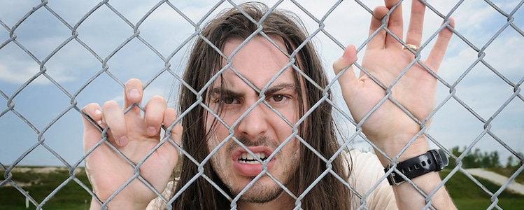 ANDREW W.K. HELPS CLEAN UP THE RIOTS
