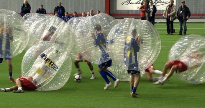 Golden Goal Bubble Football