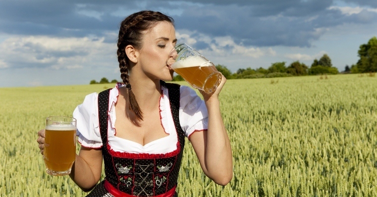 Girl With Beer