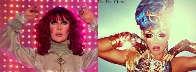 Chad Michaels and Phi Phi O'Hara