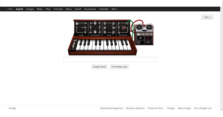 Google Moog