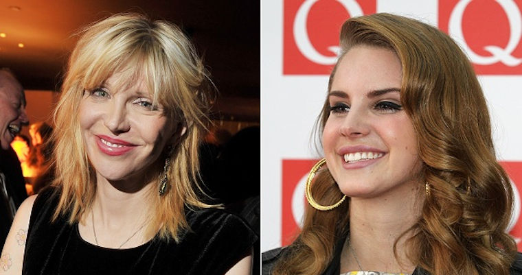 Courtney Love Lana del Rey