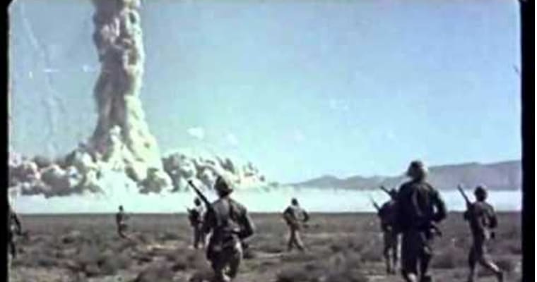 Atomic Test With Human Participants - Nevada