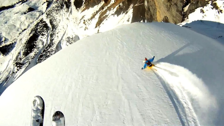 Avalanche Cliff Jump with Matthias Giraud