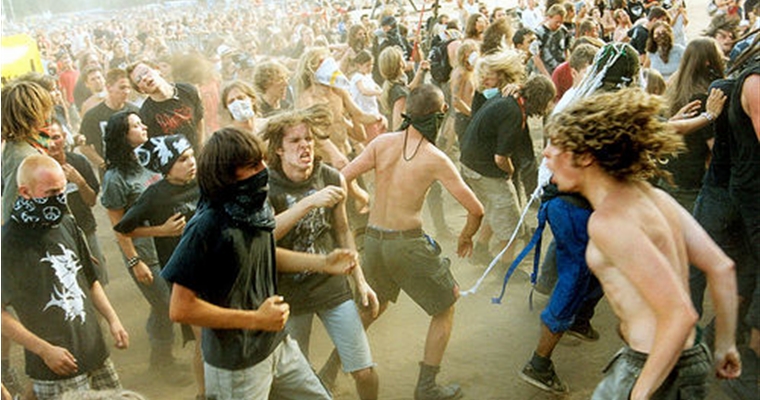 Mosh Pit Angry Boys Metal