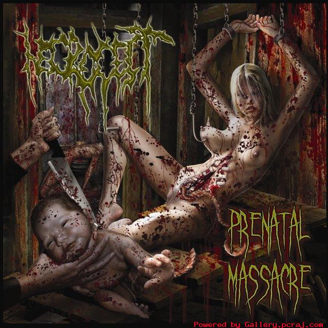 Necrocest - Prenatal Massacre (2009) - Gore Album Cover