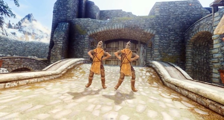 Skyrim Gangnam Style