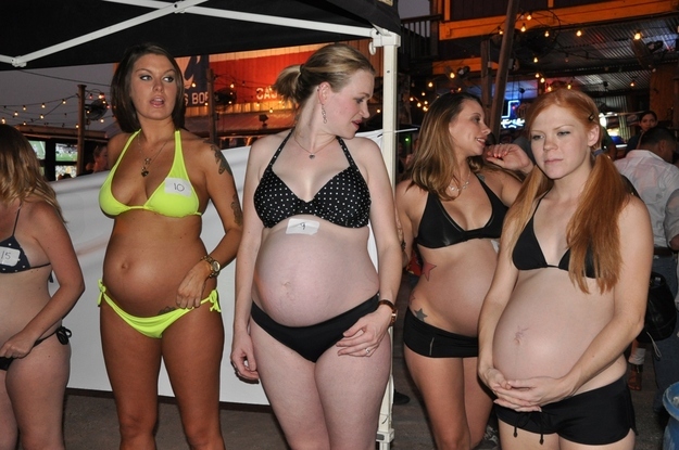 pregnant bikini contest 4