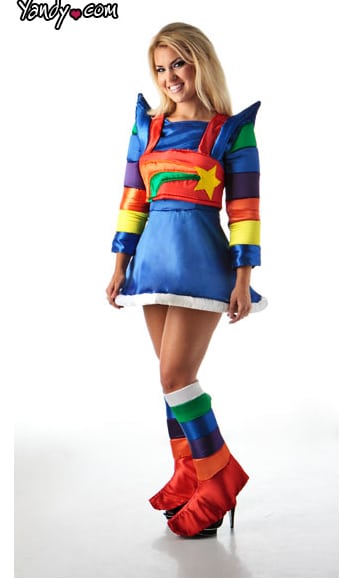 Sexy Halloween Costume Rainbow