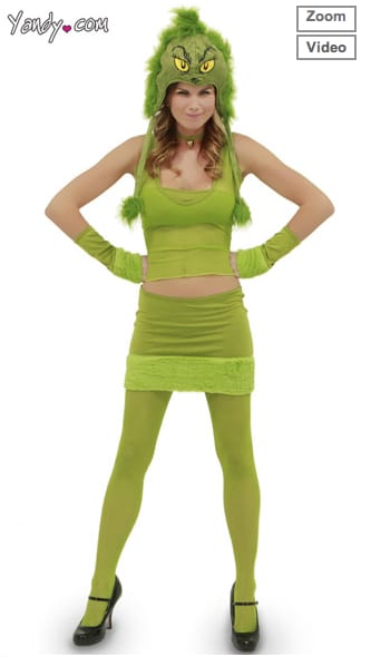 Sexy Halloween Costume The Grinch