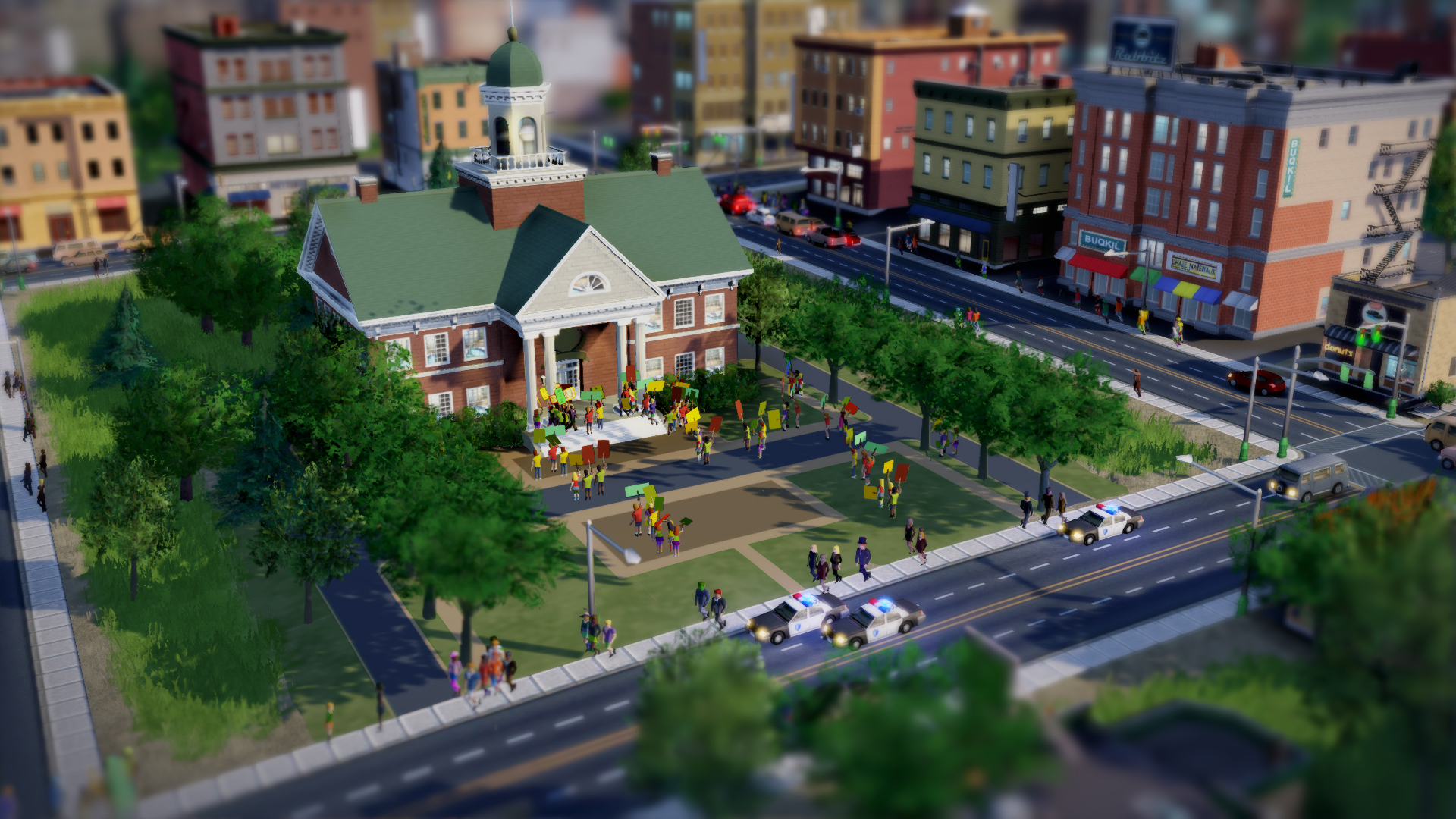 Simcity 2013 Islamic Protest