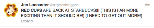 Starbucks Red Cup Tweets 10