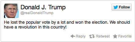 Donald Trump Election Reaction Tweet 2