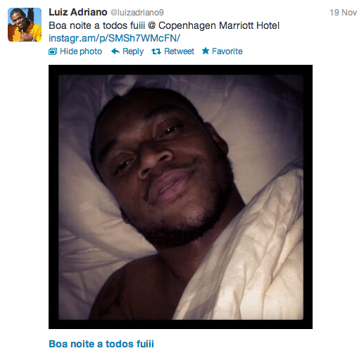 Luiz Adriano Tweet 5