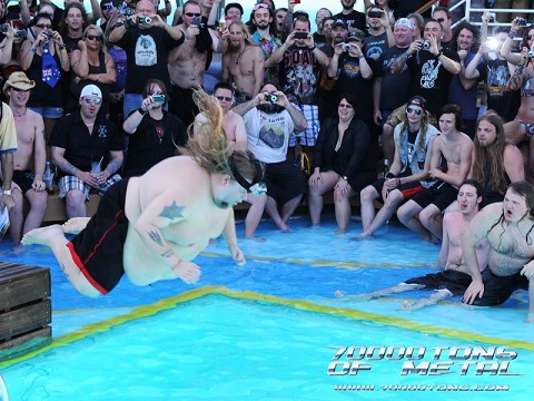 70000 Tons Of Metal - Pool Stage Dive
