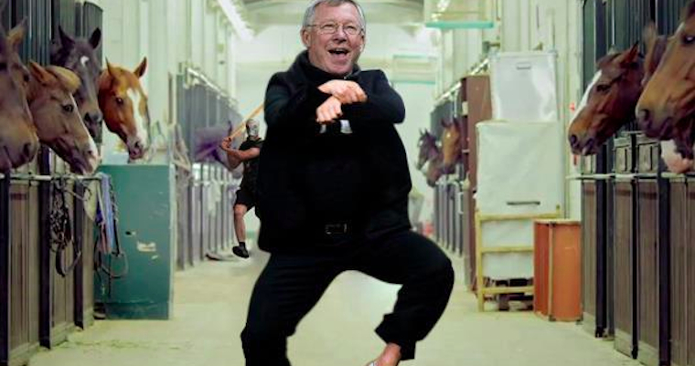 Alex Ferguson Gangnam Style