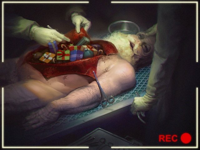 Alien Santa Autopsy