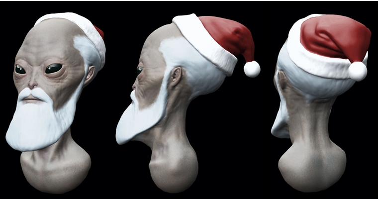 Alien Santa