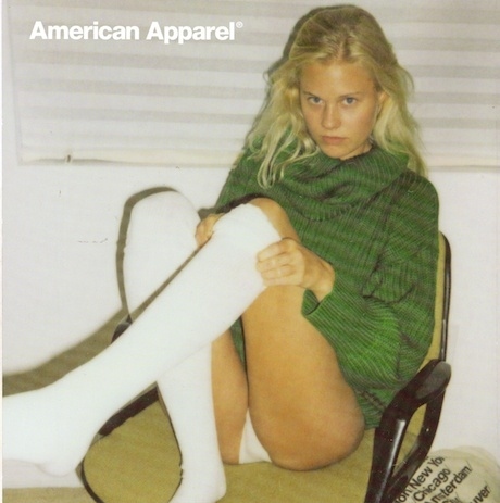 Banned American Apparel Ad