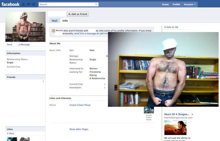 Guy Dresses Up As Facebook Users 8