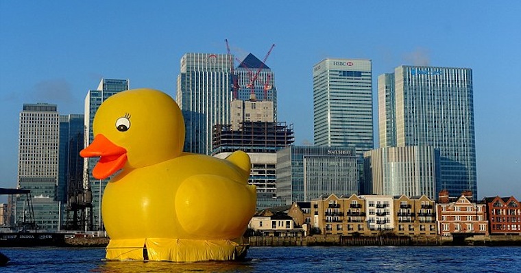 Rubber Duck Thames