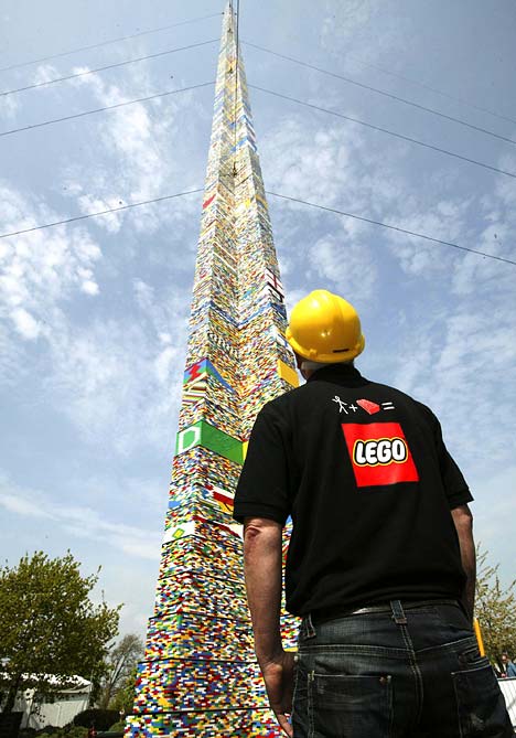 Tallest Lego Tower 1