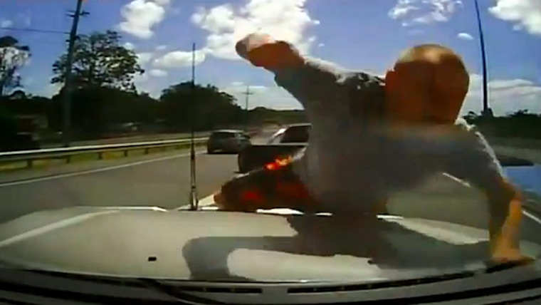 Unbelievable Road Rage Attack Australia