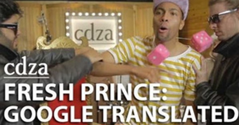 Fresh Prince Google Translator