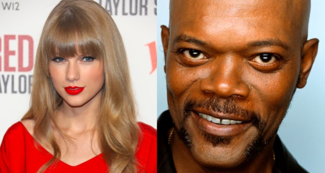 Taylor Swift Samuel L Jackson