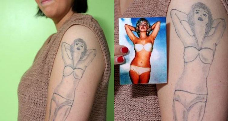 marilyn monroe tattoo