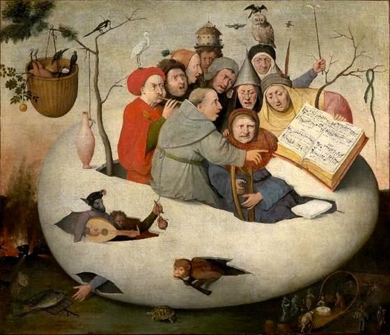 Hieronymus Bosch - The Concert In The Egg